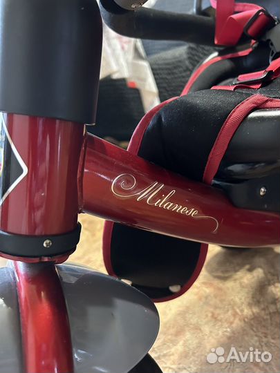 Детский велосипед с ручкой