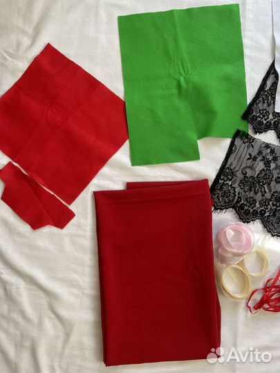 Фурнитура и ткань для рукоделия