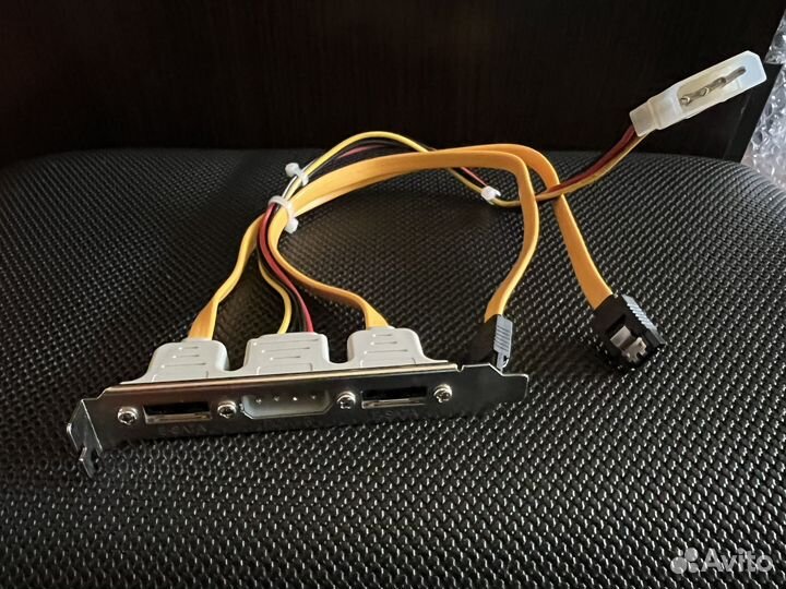 Плата 2x E-sata + Molex