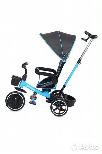 Новый Детский велосипед с ручкой