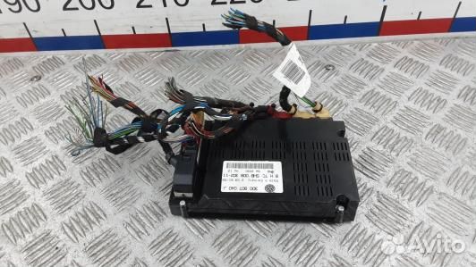 Блок управления печки и климат-контроля volkswagen