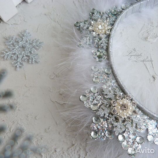 Ободок Снежинка