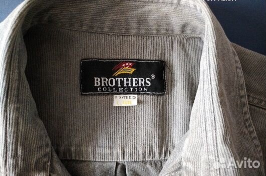 Рубашка мужская хлопок 56-58,бренд Brothers,Турция