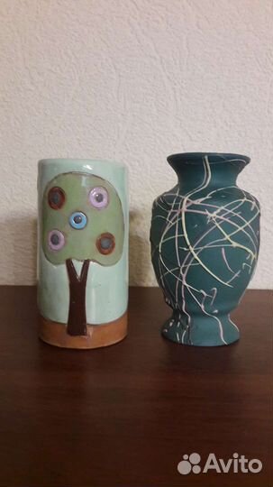 Вазочки мини керамика