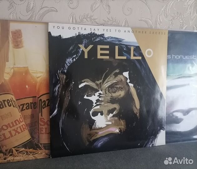 Lp Yello You gotta say yes. 1983 Vertigo Germany