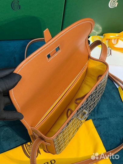 Сумка Goyard Belvedere коричневый