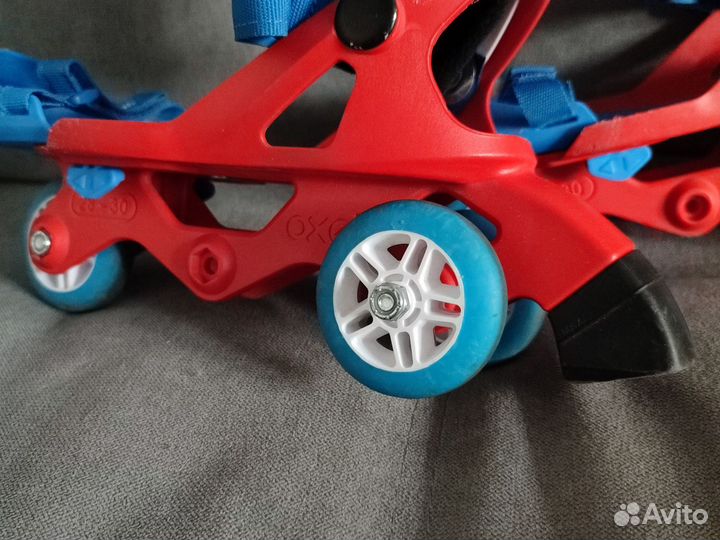 Ролики раздвижные для начинающих р.28-30 до 20кг