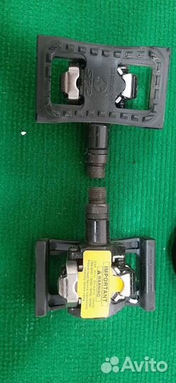 Педали для велосипеда контактные