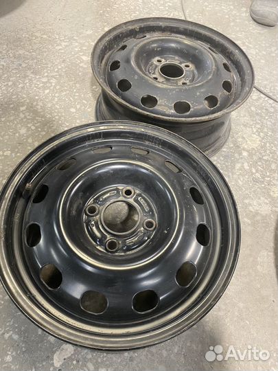 Штампованные диски r15 4x108
