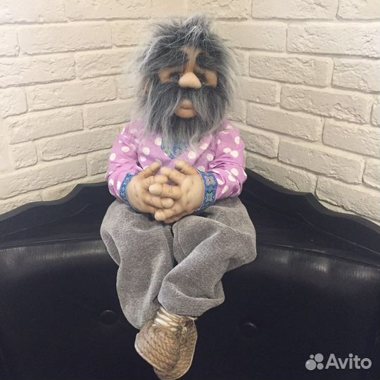 Домовой ручной работы. Интерьерная кукла