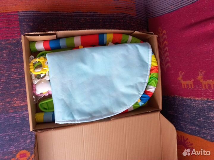 Новый детский игровой коврик с пианино