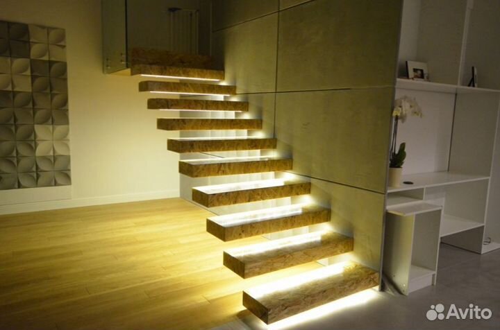 Светодиодная подсветка перил и лестницы a 6