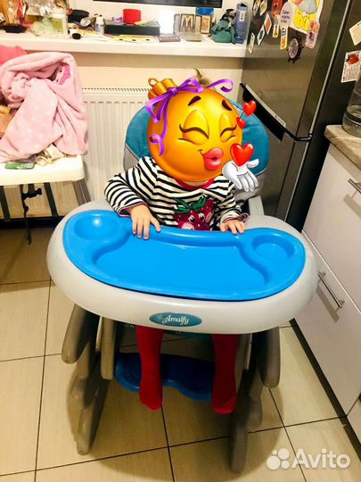 Стульчик для кормления трансформер