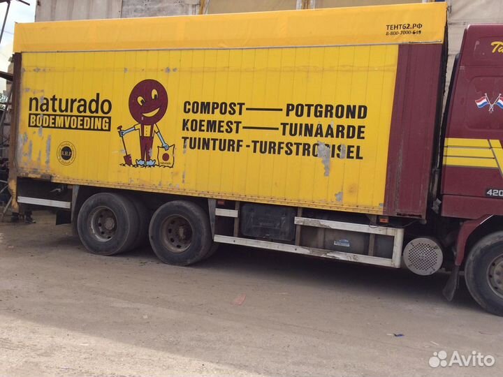 Тент на Volvo с верхней загрузкой