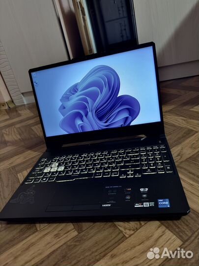 Игровой ноутбук asus TUF 144гц