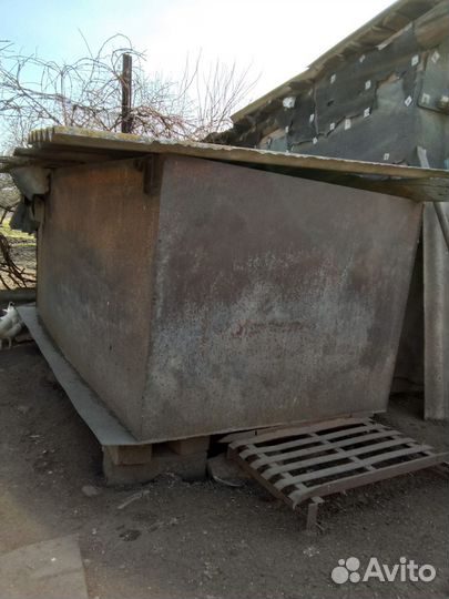 Бочка железная 3 куба