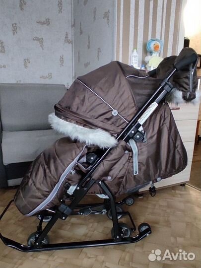 Коляска санки