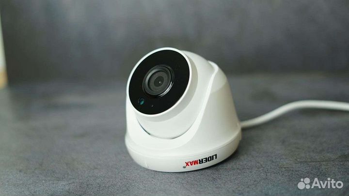 Комплект видеонаблюдения 4 камеры с монтажом