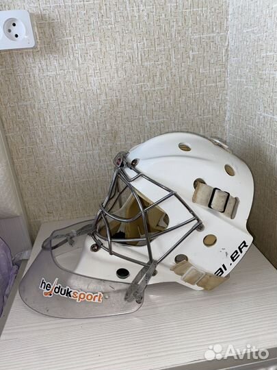 Вратарский хоккейный шлем bauer 961