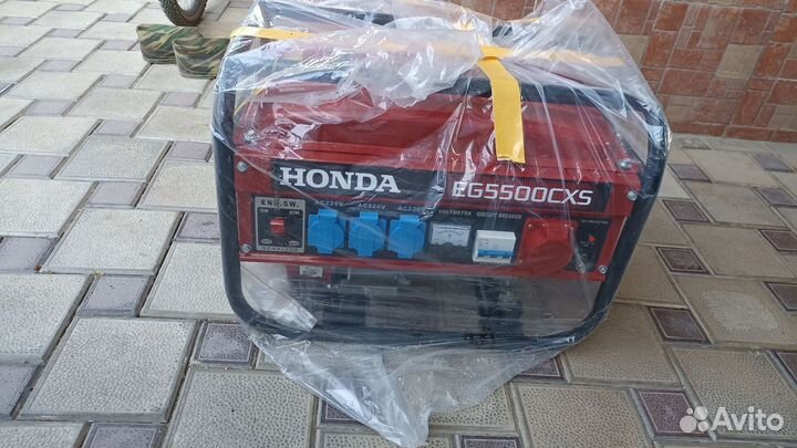 Генератор Honda eg 5500cxs elemax
