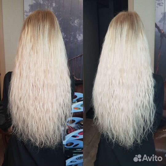 Наращивание волос великие луки