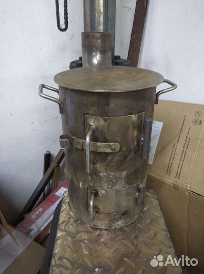 Печка для палатки и не только