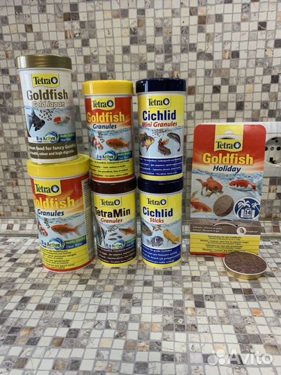 Корма для рыб Тетра
