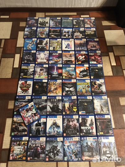 Диски на ps4/ps5 новые и б/у