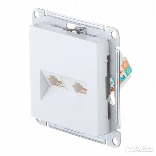 Розетка компьютерная ATN000185 скрытая установка б