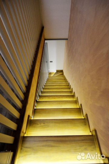 Подсветка лестницы с датчиками движения