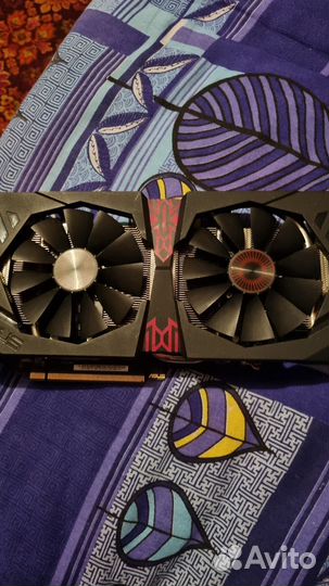 Видеокарта Asus strix Radeon R9 380 4gb