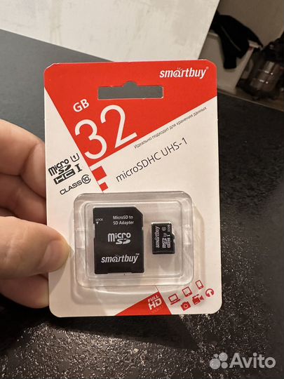 Карта памяти MicroSD 32GB