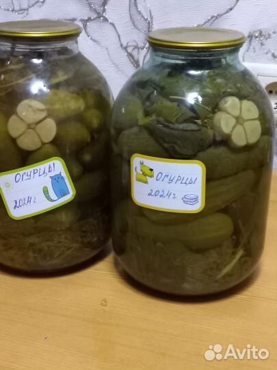 Огурцы домашние соленые