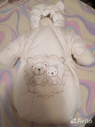 Конверт на выписку осень зима