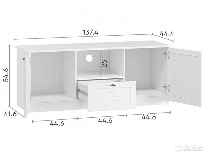 Тв-тумба Монмарт White