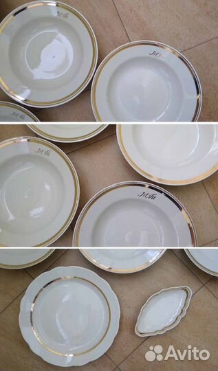 Винтажные тарелки СССР: редкая серия «мт»