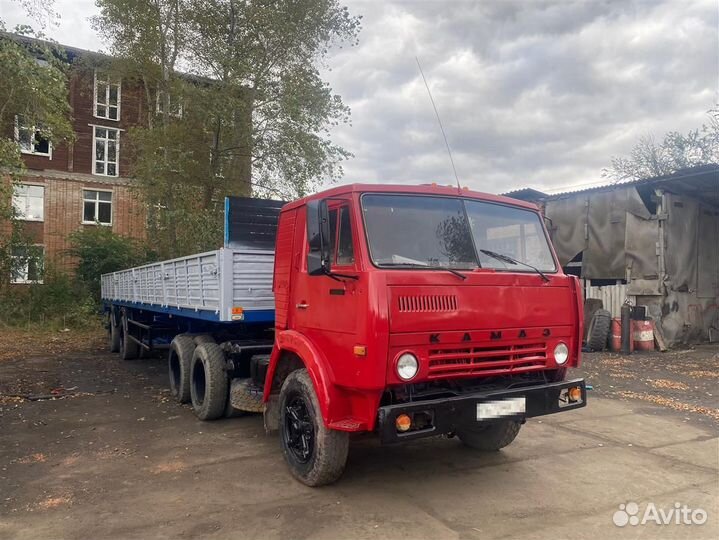 КамАЗ 5410 с полуприцепом, 1990