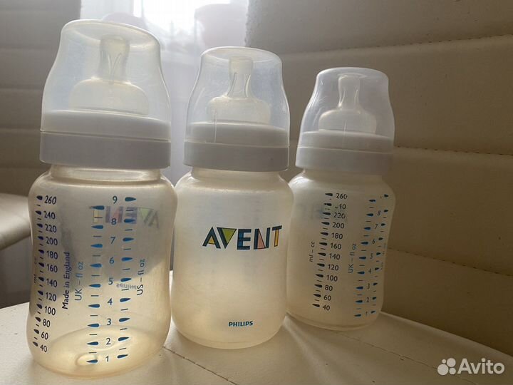 Бутылочки avent