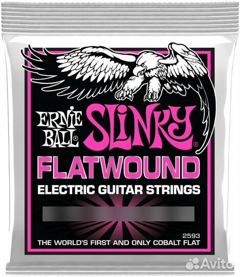 Ernie ball 2593 Slinky Flatwound Super 9-42 - Стр