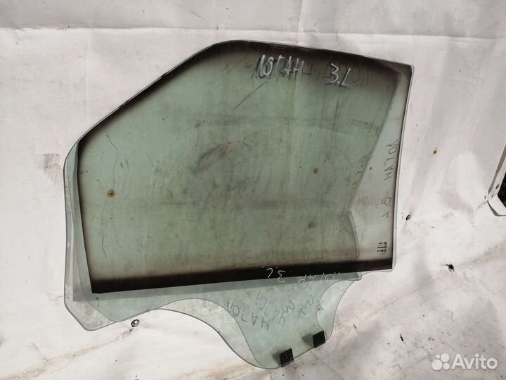 Стекло двери задней левой Renault Logan