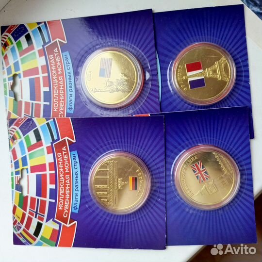 Жетоны монетовидные 