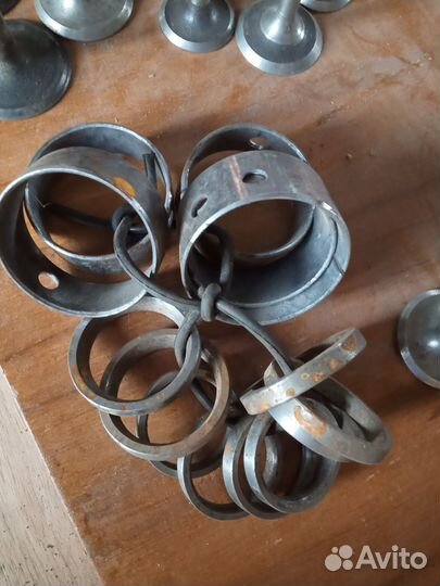 Седла клапанов в головку на Волгу
