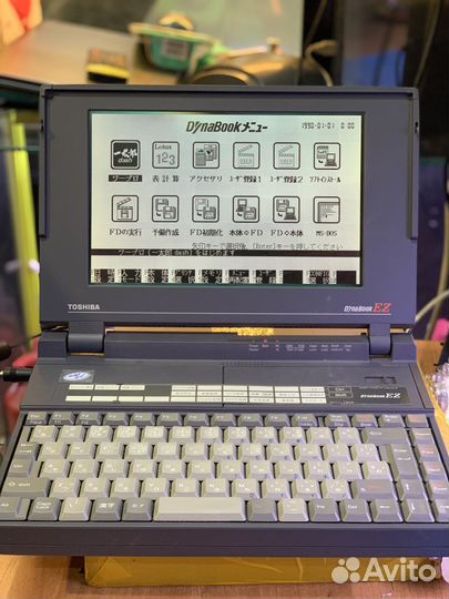 Notebook Toshiba Dynabook EZ J31EZ001 1993 год