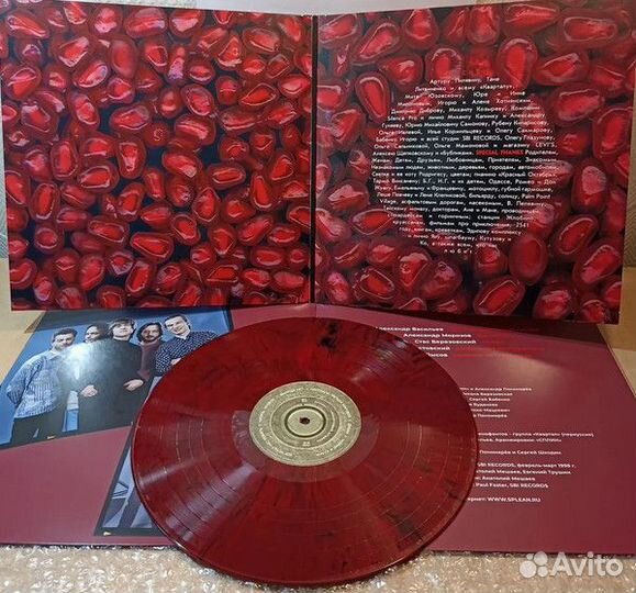 Виниловая пластинка Сплин - Гранатовый Альбом (Spl