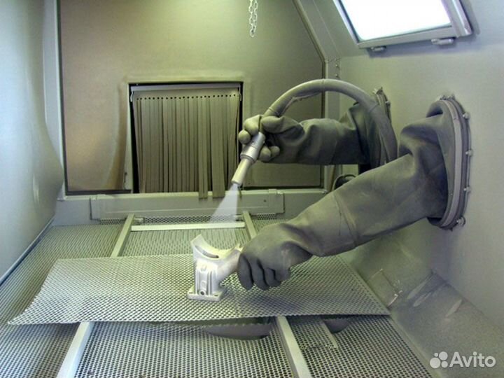 Пескоструйная очистка, обработка