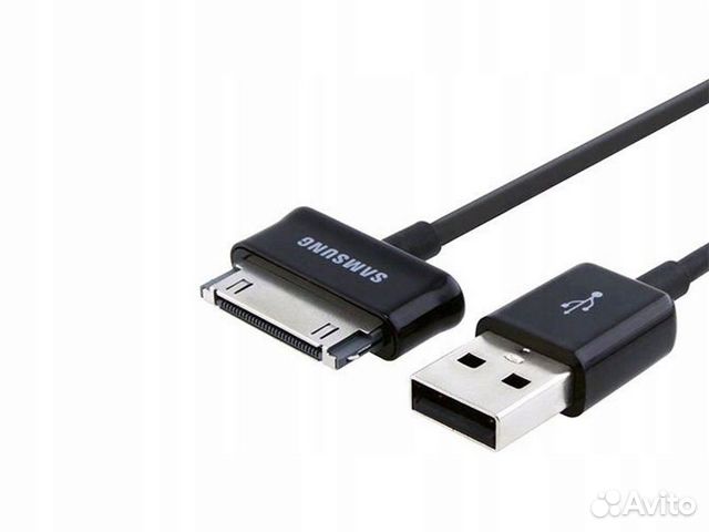 Кабель для Планшетов samsung (30-pin) чёрный 1метр