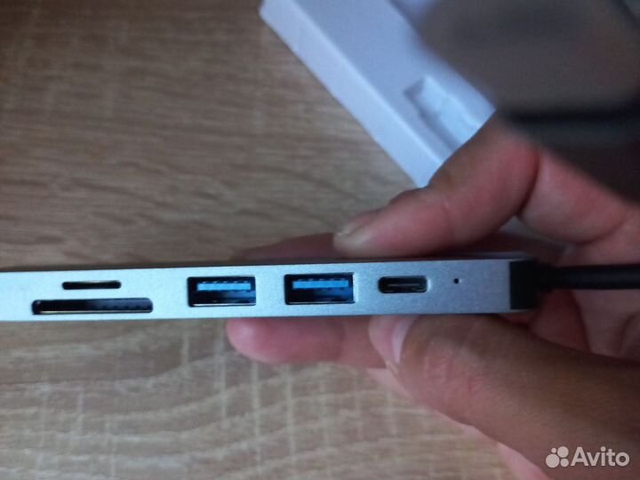 Переходник с type c на usb 2.0 и 3.0, hdmi,tf,SD