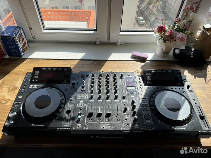 Pioneer DJM 900 Nexus x Pioneer CDJ 900*2