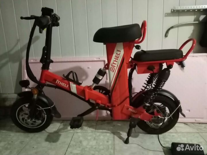 Велосипед электрический складной