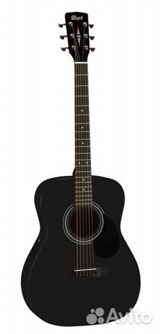 Электроакустическая гитара Cort AF510E BKS